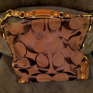 Coach Brown Tote Satchell